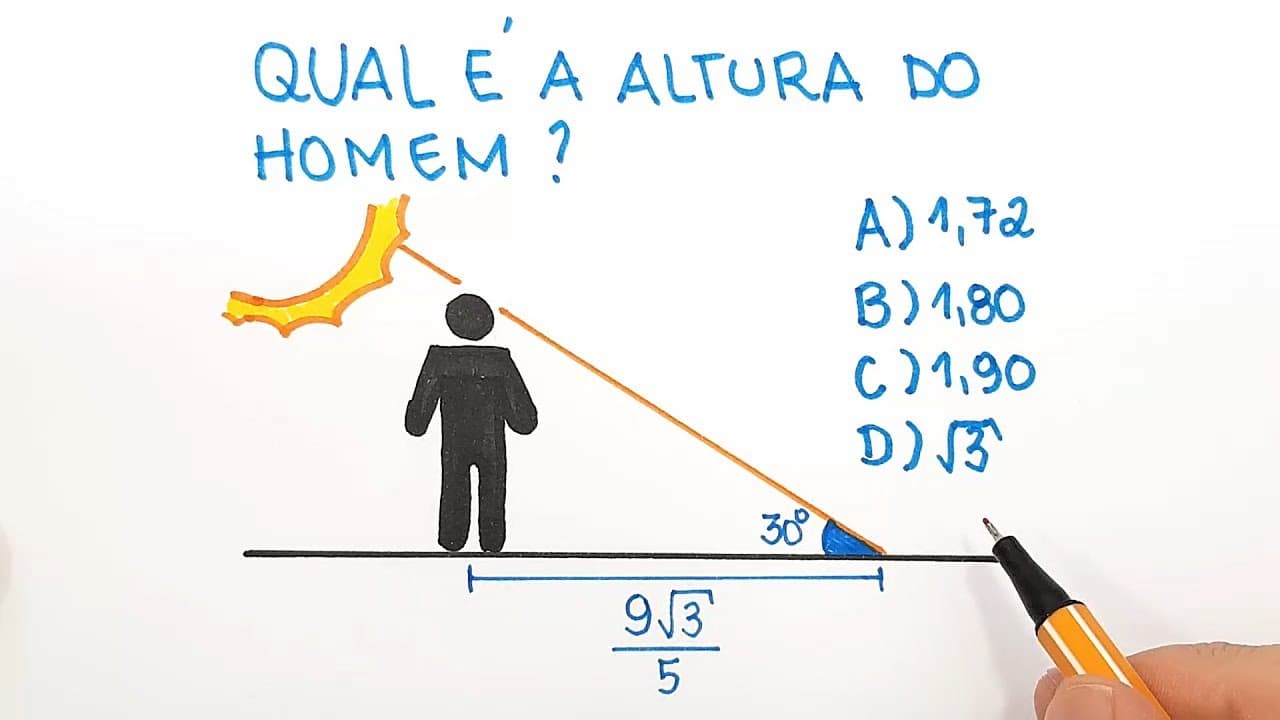 Thumbnail: 🔥 HELP MATEMÁTICA BÁSICA - Desafios - Triângulo Trigonometria #18 🔥