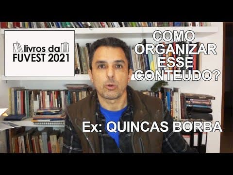 Thumbnail da aula: Livros da Fuvest 2021 - Literatura - Como organizar esse conhecimento?
