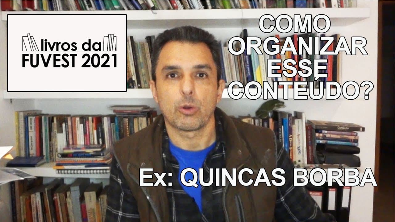 Thumbnail: Livros da Fuvest 2021 - Literatura - Como organizar esse conhecimento?