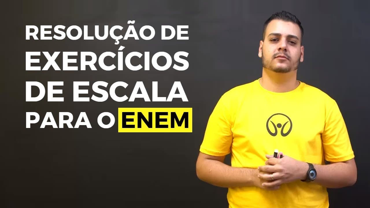 Thumbnail: Resolução de Exercícios de Escala para o Enem - Brasil Escola