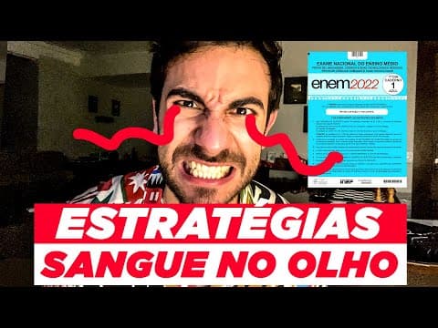 Thumbnail da aula: ⚠️ VEJA URGENTEMENTE ANTES DO ENEM!! Sua aprovação DEPENDE disso