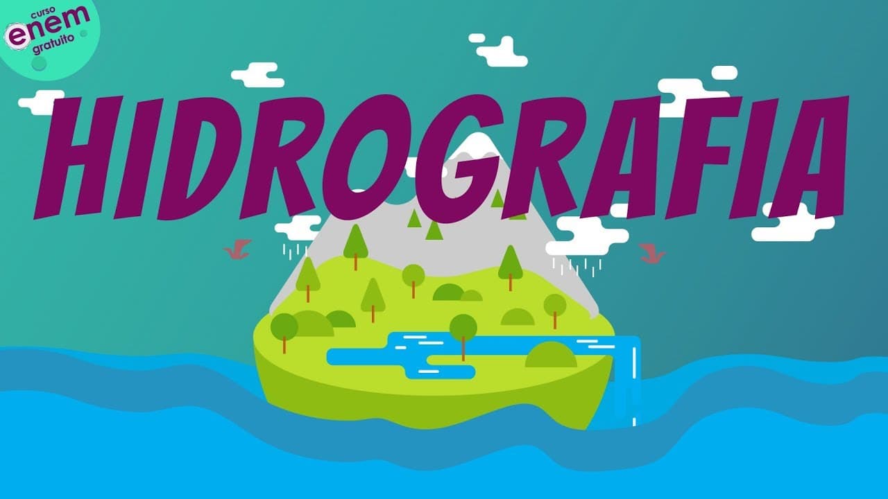 Thumbnail: HIDROGRAFIA | Resumo de Geografia para o Enem