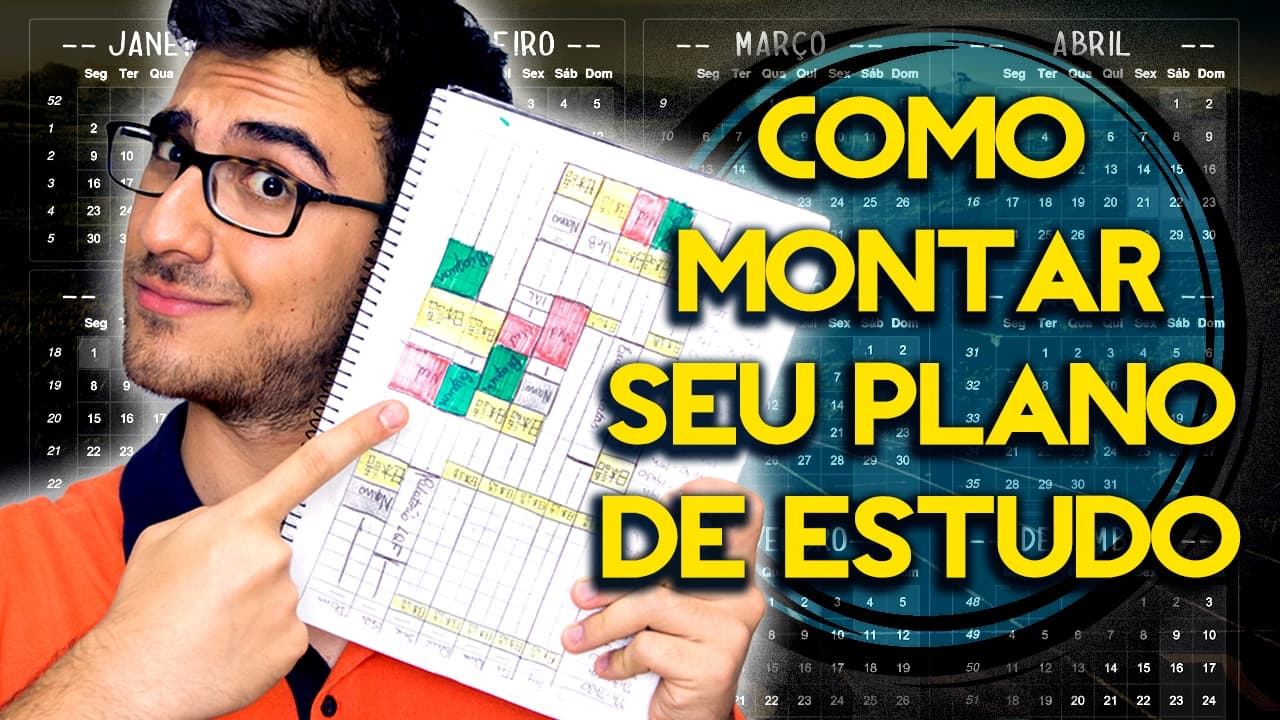 Thumbnail: Como fazer CRONOGRAMA DE ESTUDOS para o ENEM | Umberto Mannarino