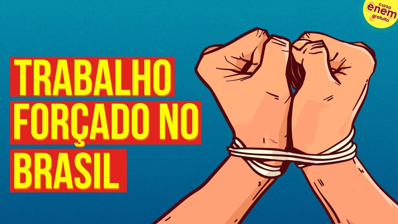 Thumbnail: OIT: ORGANIZAÇÃO INTERNACIONAL DO TRABALHO E O TRABALHO FORÇADO NO BRASIL | Resumo de Geografia Enem