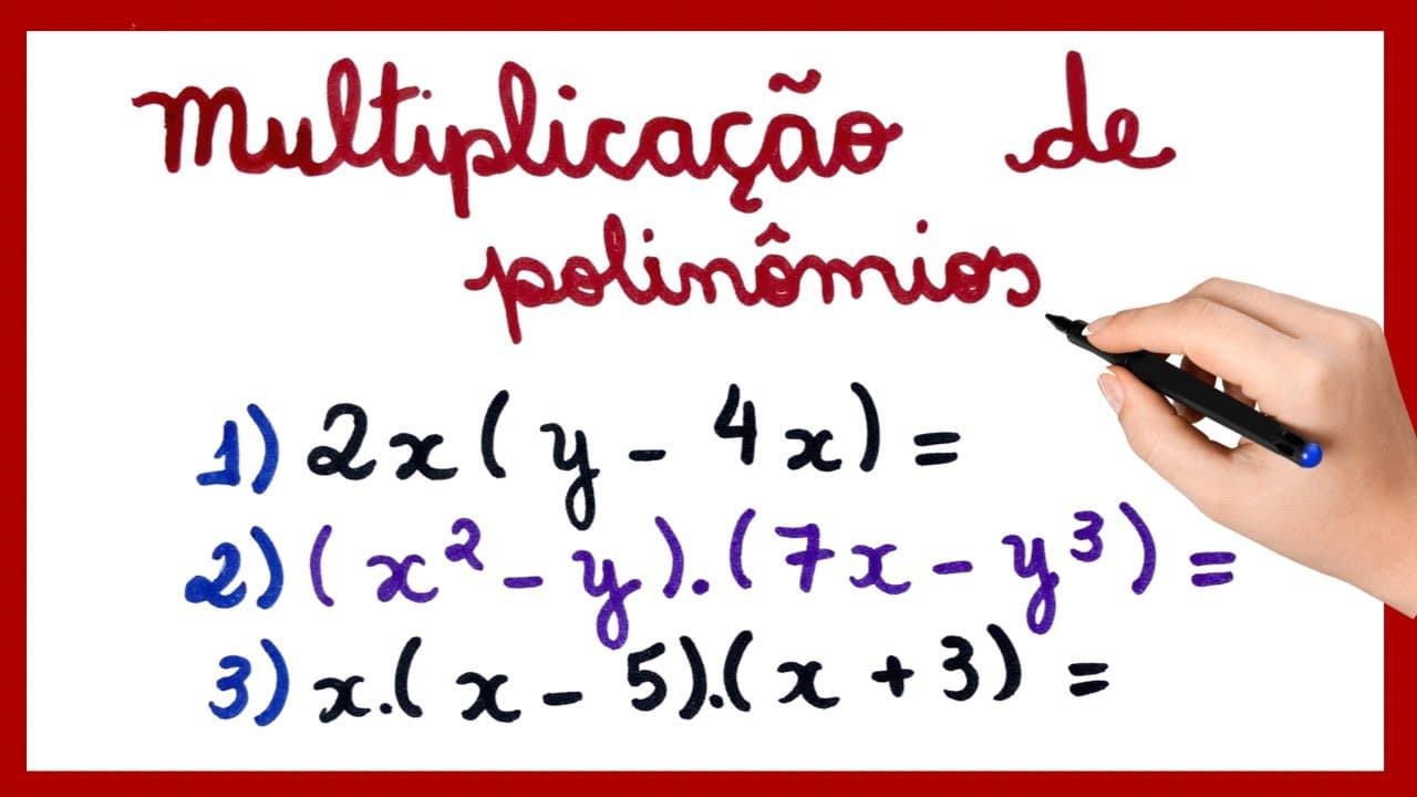Thumbnail: MULTIPLICAÇÃO DE POLINÔMIOS