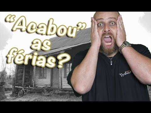 Thumbnail da aula: Português nas férias - “Acabou“ as férias?