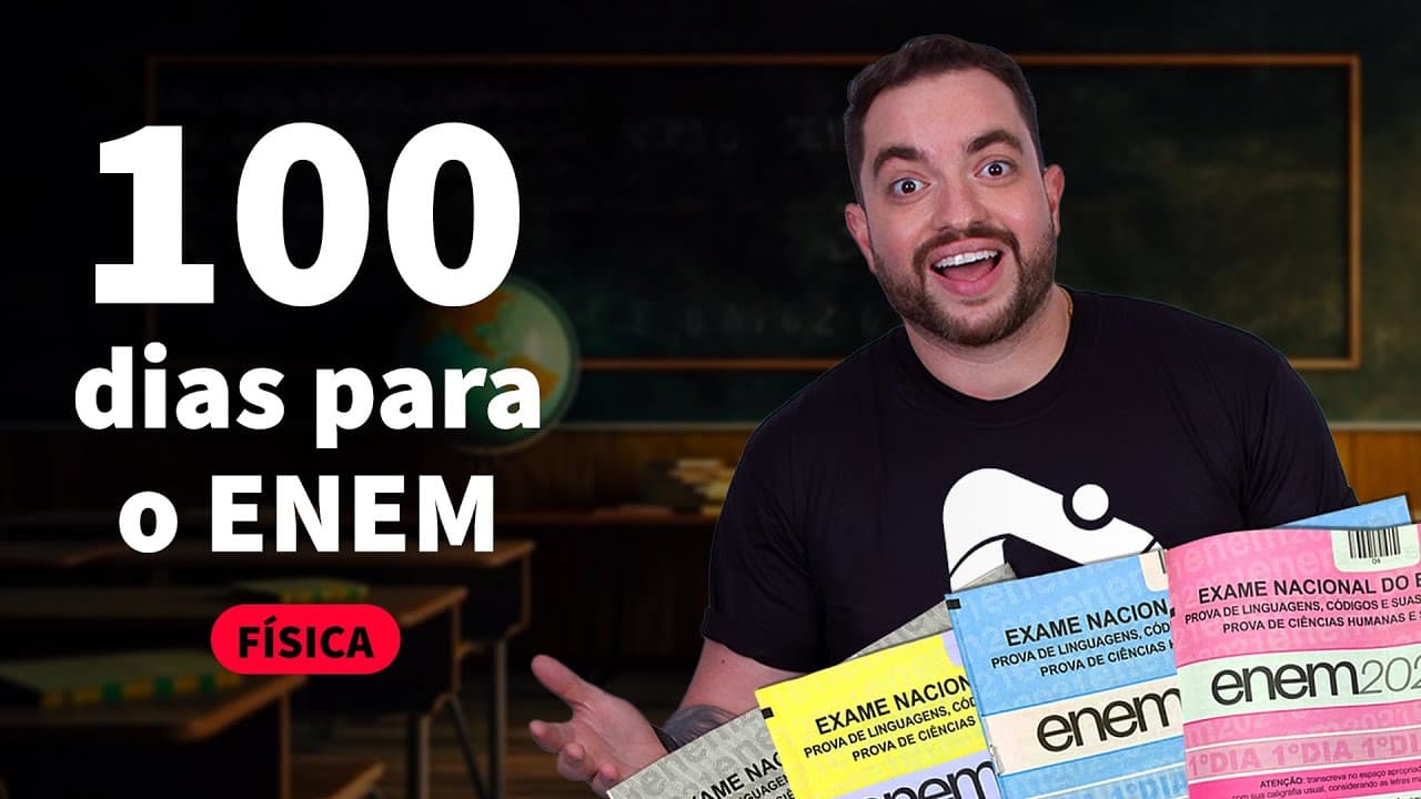 Thumbnail: FÍSICA PARA O ENEM 2024 | ASSUNTOS QUE MAIS CAEM NA PROVA | ProEnem