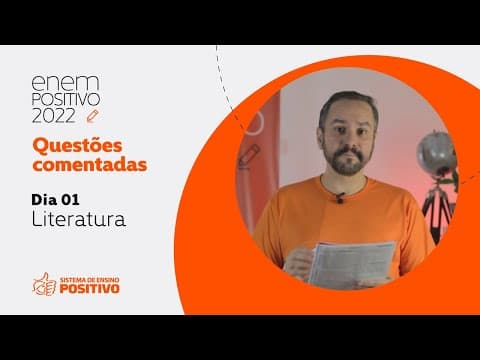 Thumbnail da aula: Enem 2022 | Expressividade lírica: questão de Literatura comentada