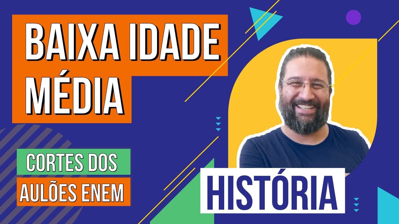 Thumbnail: BAIXA IDADE MÉDIA | Cortes dos Aulões do Enem | História | Rodrigo Schlenker