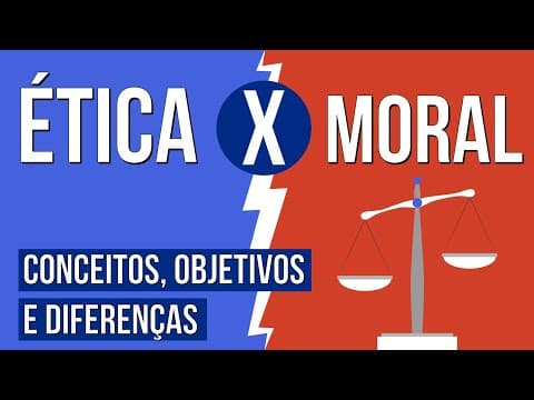 Thumbnail da aula: ÉTICA E MORAL: conceitos, objetivos e diferenças | Resumo de Sociologia para o Enem | Fábio Pereira