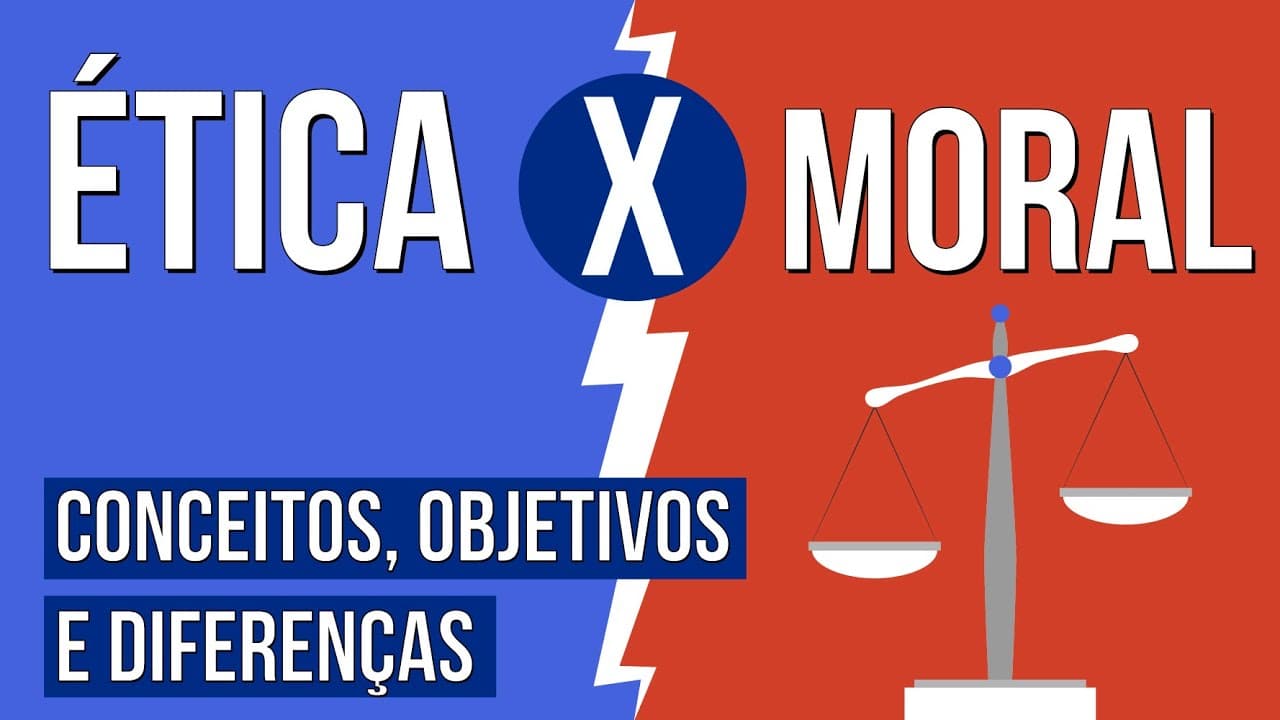 Thumbnail: ÉTICA E MORAL: conceitos, objetivos e diferenças | Resumo de Sociologia para o Enem | Fábio Pereira