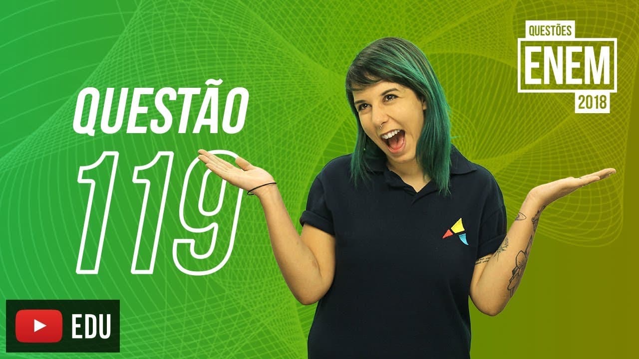 Thumbnail: ENEM 2018 | Tabela Periódica | Questão 119 (caderno amarelo)