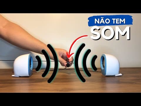 Thumbnail da aula: Interferência em ondas sonoras - Experimento fácil de fazer