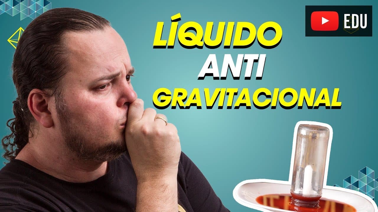 Thumbnail: Líquido Anti Gravitacional 😱🤣😱 | pressão atmosférica | Experiência | A Física explica #004