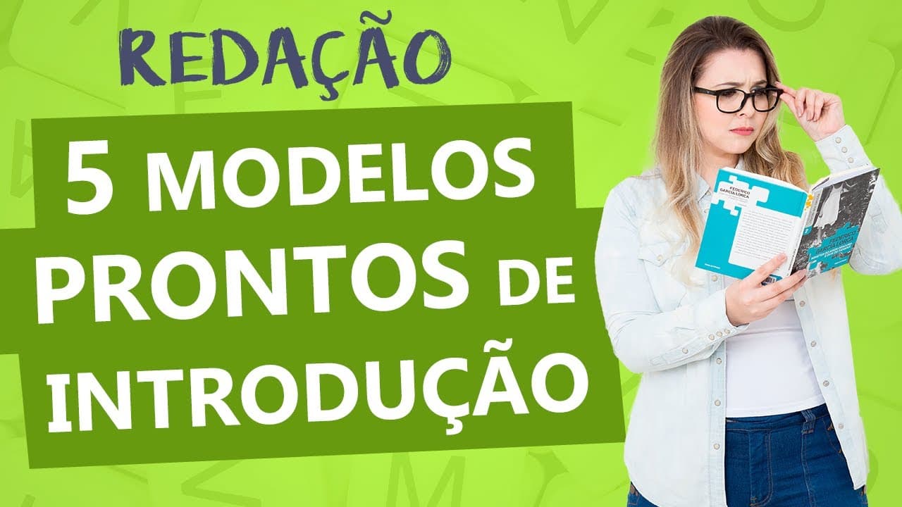 Thumbnail: 5 TÉCNICAS PRONTAS DE INTRODUÇÃO DA REDAÇÃO - Aula 7 - Profa. Pamba - Redação