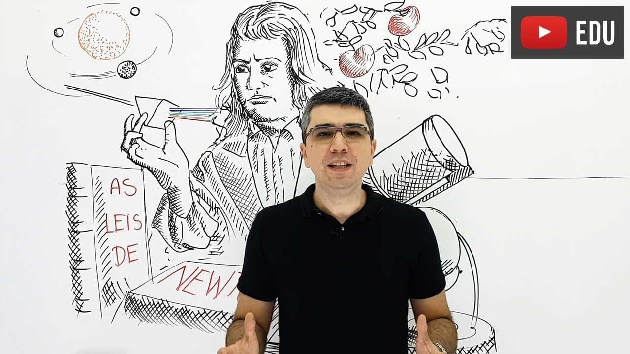 Thumbnail: As Leis de Newton, uma abordagem significativa.