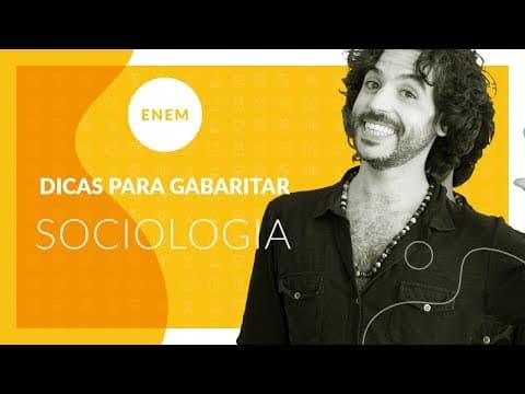 Thumbnail da aula: O QUE MAIS CAI DE SOCIOLOGIA NO ENEM? ★ Spoiler do Enem