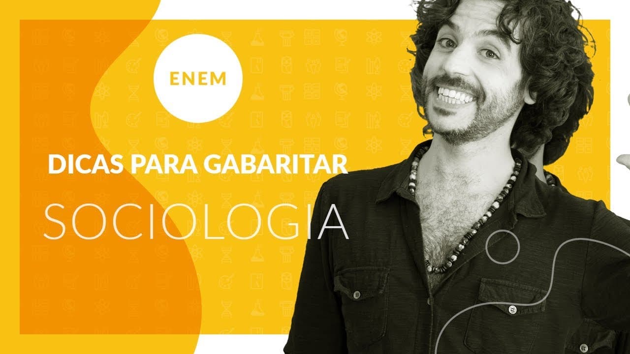 Thumbnail: O QUE MAIS CAI DE SOCIOLOGIA NO ENEM? ★ Spoiler do Enem