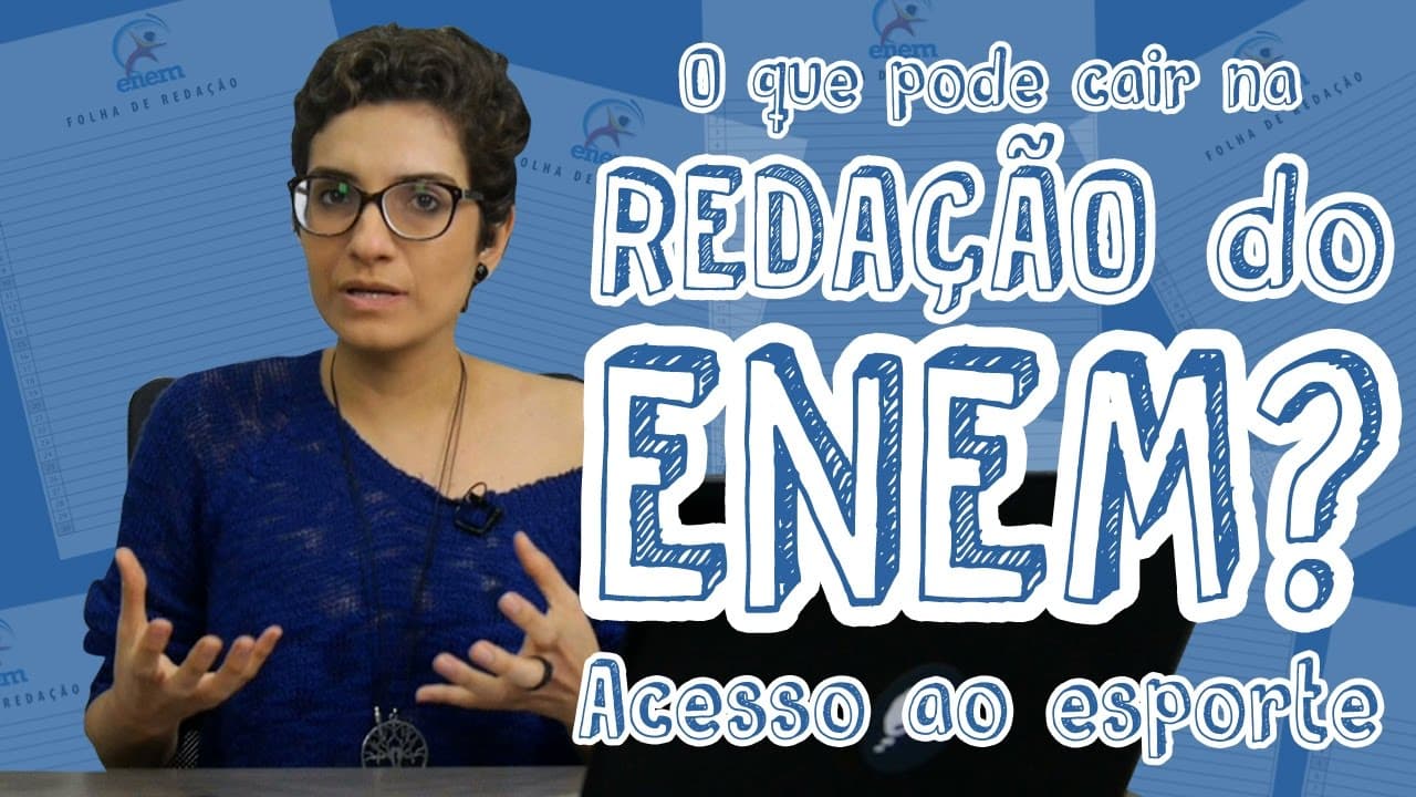 Thumbnail: Temas para redação do ENEM - A quem é reservado o acesso ao esporte no Brasil?