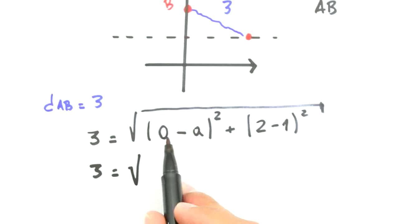 Thumbnail: Me Salva! GA05 - Distância entre 2 pontos: Exercícios Resolvidos 1