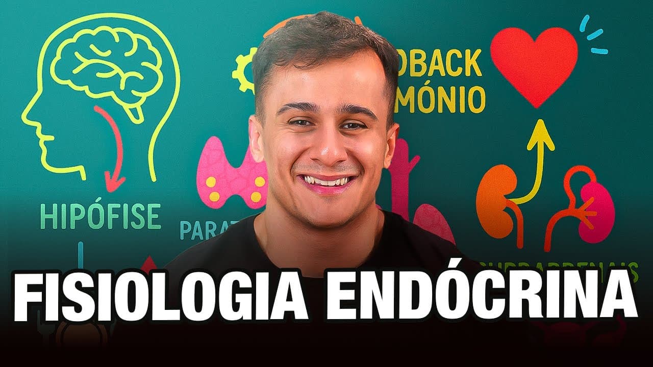 Thumbnail: Introdução ao Sistema Endócrino (ENEM 2026 + didática mágica)