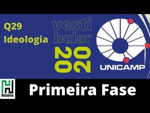 Thumbnail da aula: UNICAMP 2020 - Q29 IDEOLOGIA (Primeira Fase Humanas)