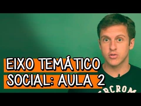 Thumbnail da aula: O Terceiro Setor na Sociedade - Extensivo Redação | Descomplica