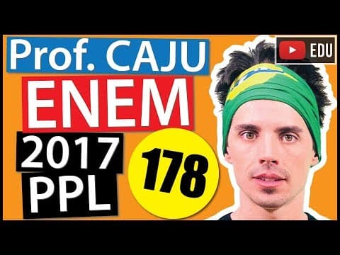 Thumbnail da aula: [ENEM 2017 PPL] 178 📒 ESCALA Uma equipe de ambientalistas apresentou um mapa de uma reserva
