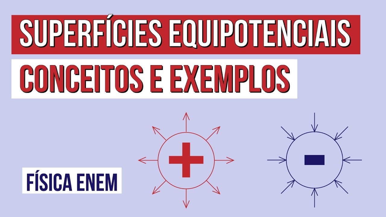 Thumbnail: SUPERFÍCIES EQUIPOTENCIAIS: conceitos e exemplos | Física para o Enem | Flaverson Batista