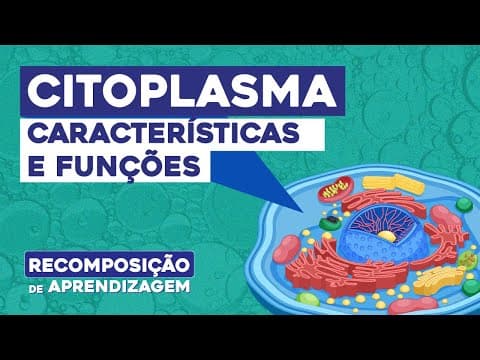 Thumbnail da aula: CITOPLASMA: características e funções | Biologia | Recomposição de Aprendizagem | Cláudia Aguiar