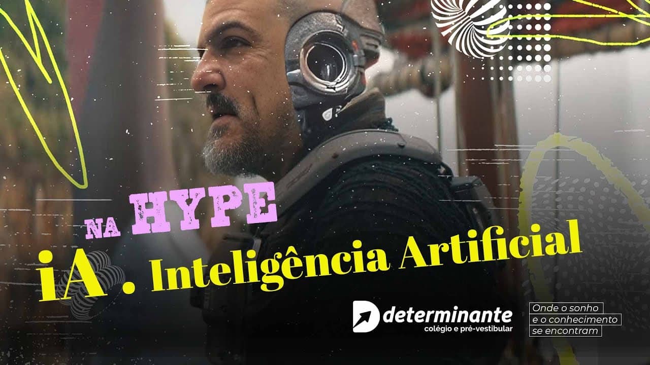 Thumbnail: Inteligência Artificial (IA) na Hype e a literatura