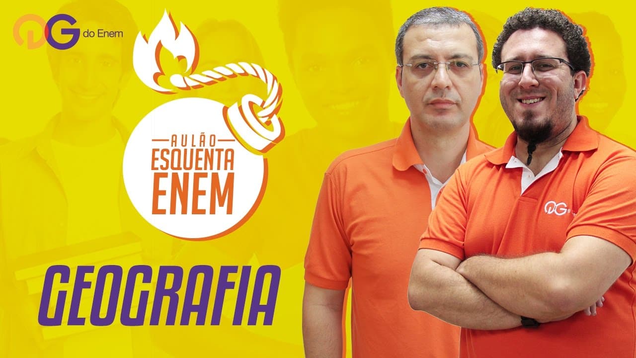 Thumbnail: Geografia para o ENEM - Prof João Felipe e Prof Marcelo Barud