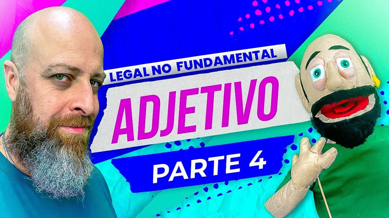 Thumbnail: Graus dos Adjetivos [Professor Noslen]