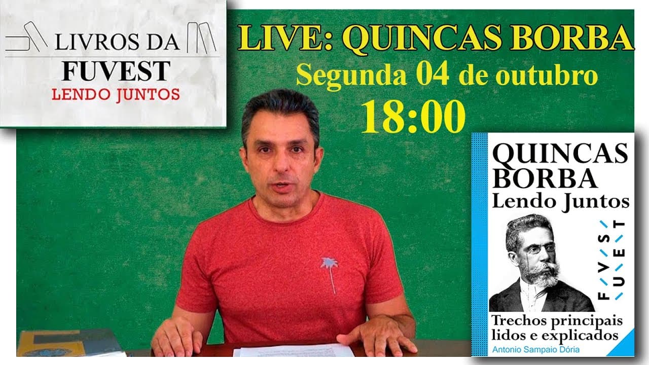 Thumbnail: LIVE  FUVEST 2022 - Quincas Borba