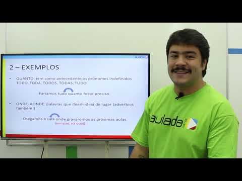 Thumbnail da aula: Português - Pronome relativos, outros exemplos