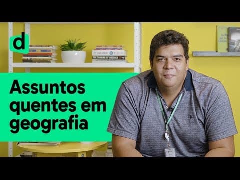 Thumbnail da aula: ENEM 2019| O QUE MAIS CAI EM GEOGRAFIA NA PROVA?