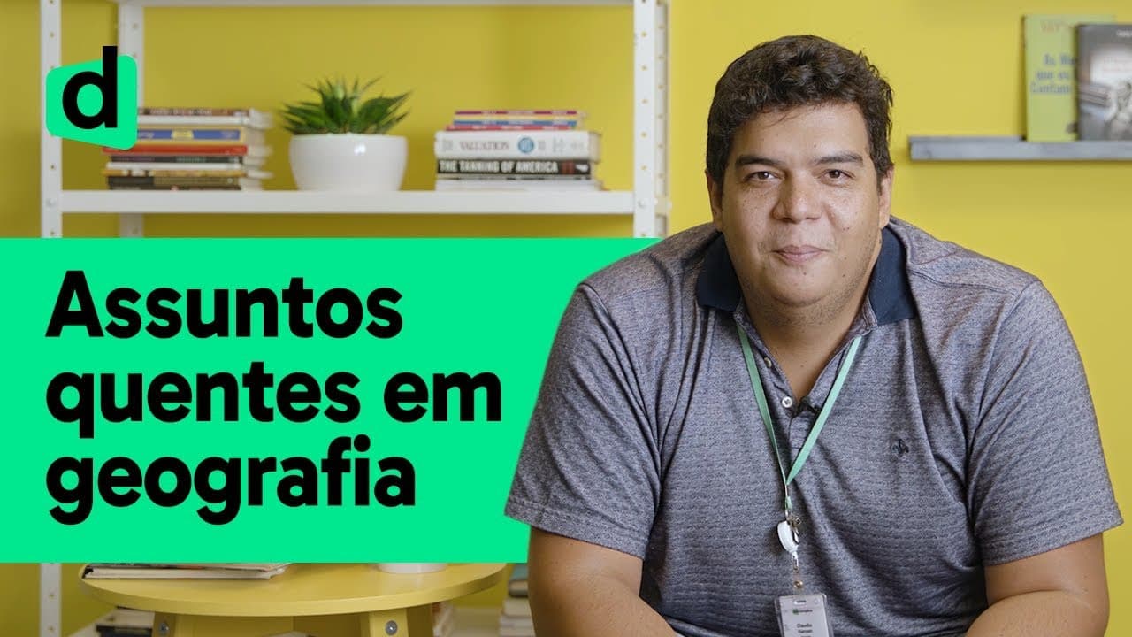 Thumbnail: ENEM 2019| O QUE MAIS CAI EM GEOGRAFIA NA PROVA?
