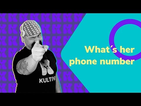 Thumbnail da aula: Inglês 2.0 | Kultivi | What´s her phone number | Prof. Rui Ventura