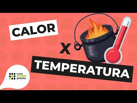 Thumbnail da aula: CALOR X TEMPERATURA | Física para o Enem | Flaverson Messias Batista