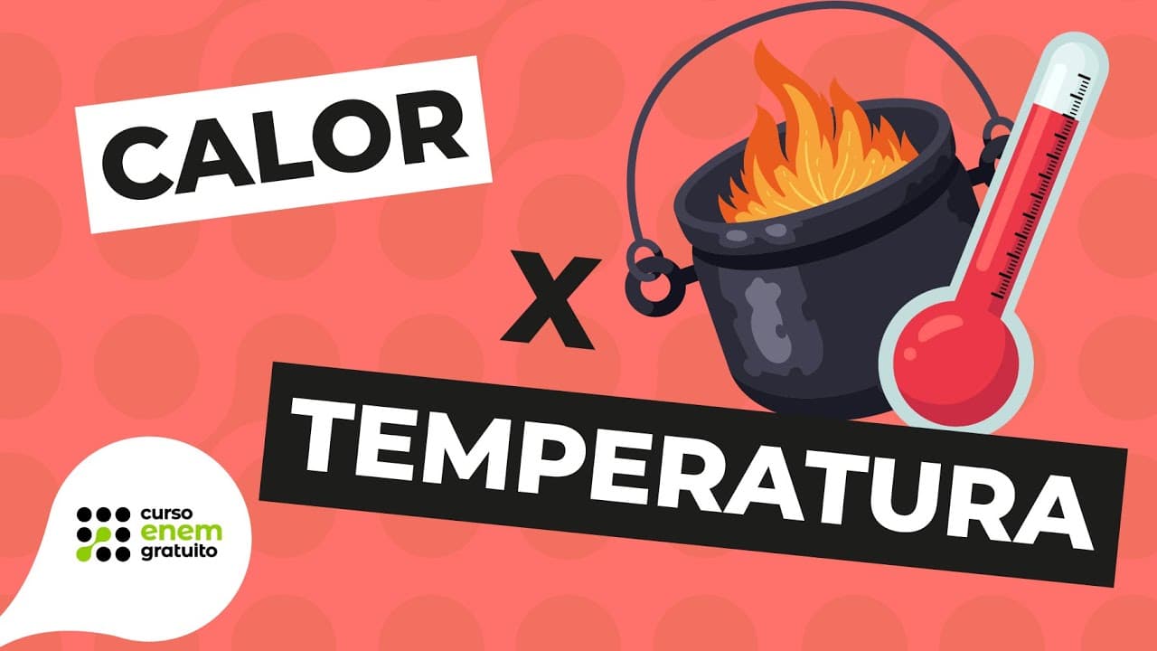 Thumbnail: CALOR X TEMPERATURA | Física para o Enem | Flaverson Messias Batista