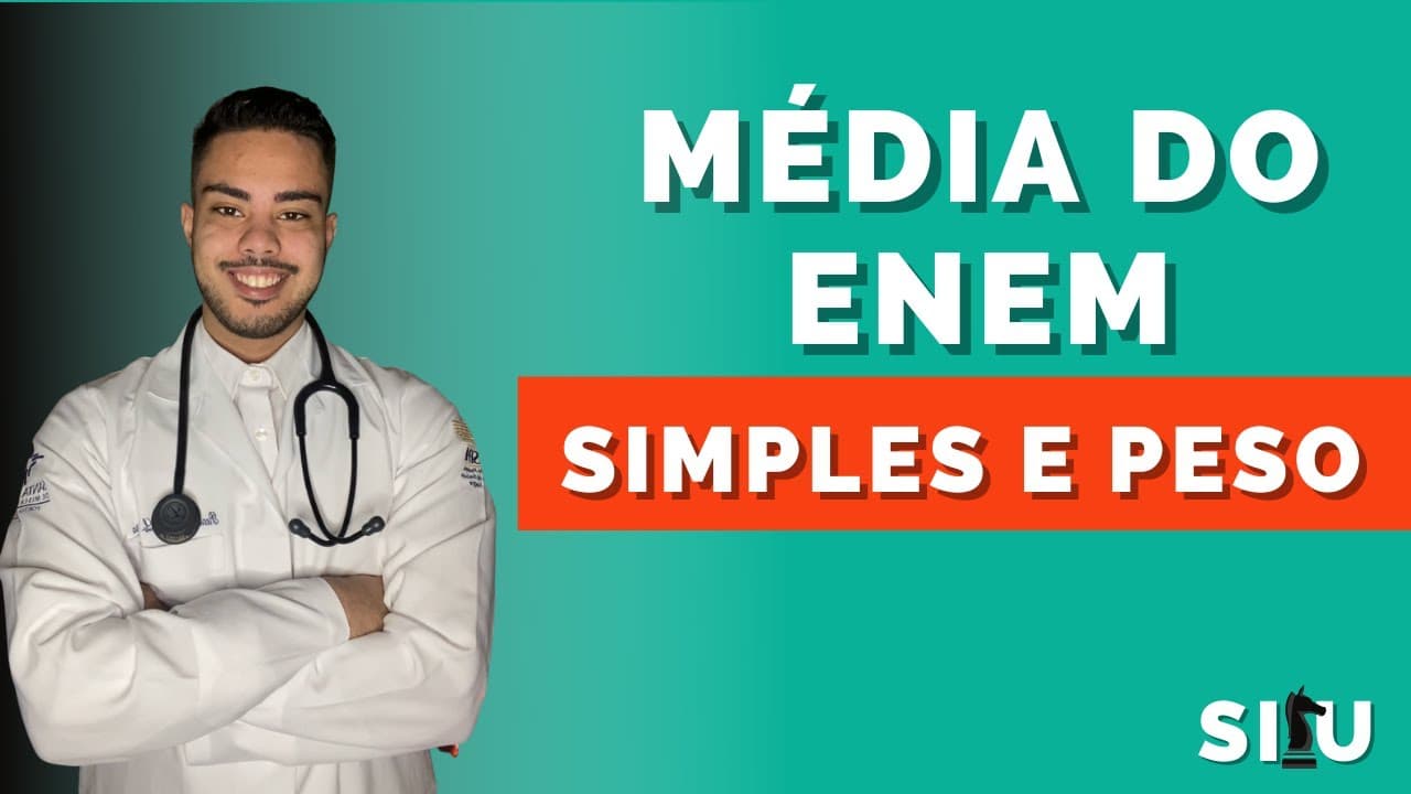Thumbnail: COMO CALCULAR A NOTA DO ENEM