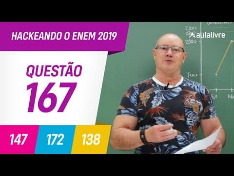 Thumbnail da aula: Enem 2019 | Matemática: Média Aritmética | Questão 167 (Cinza)