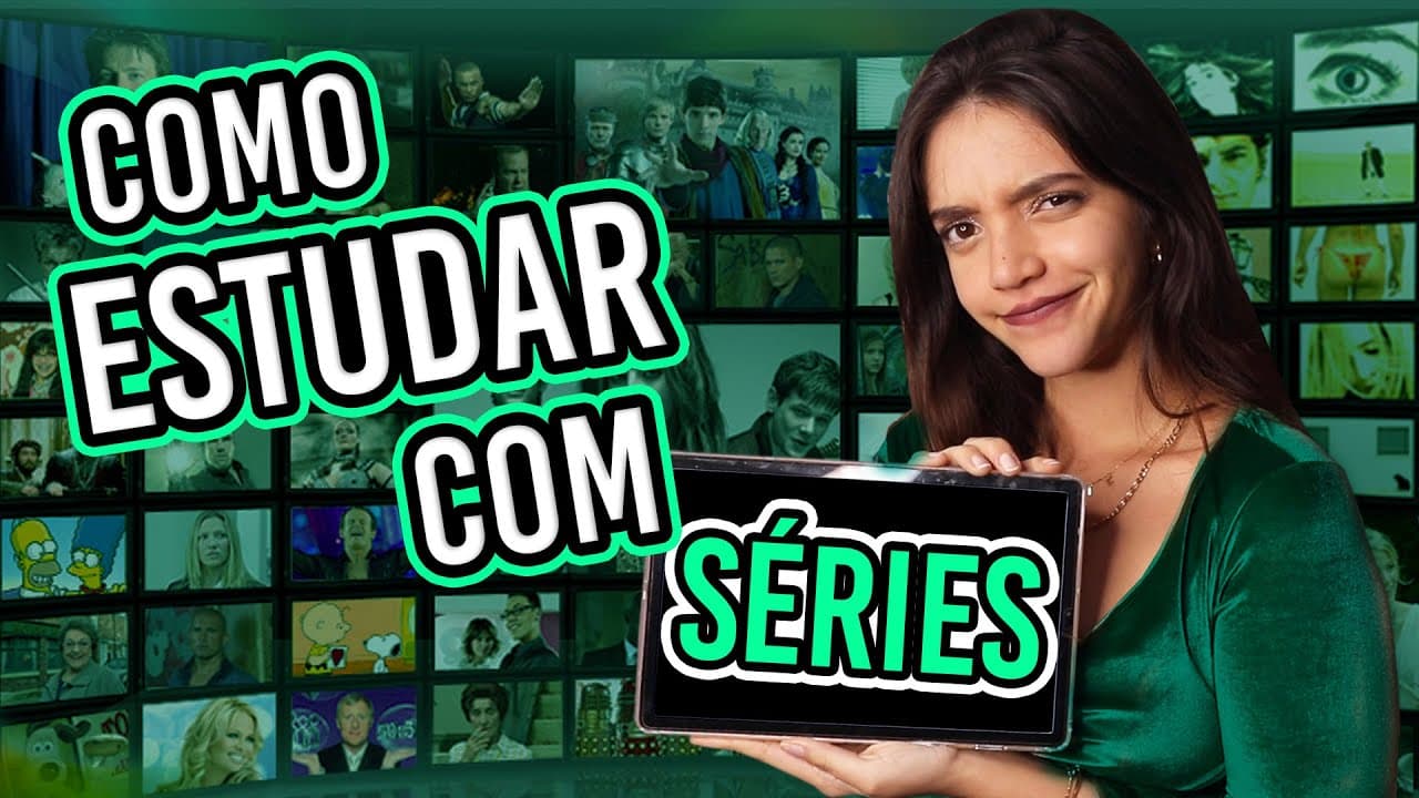 Thumbnail: COMO USAR FILMES E SÉRIES NOS SEUS ESTUDOS! (Débora Aladim)
