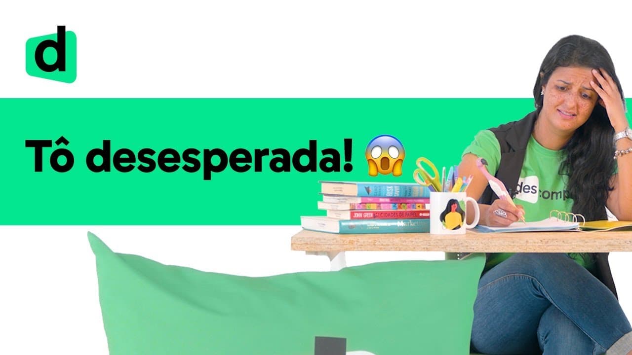 Thumbnail: 1 MÊS PARA O ENEM 2019: COMO NÃO ME DESESPERAR? | PLANTÃO DESCOMPLICA