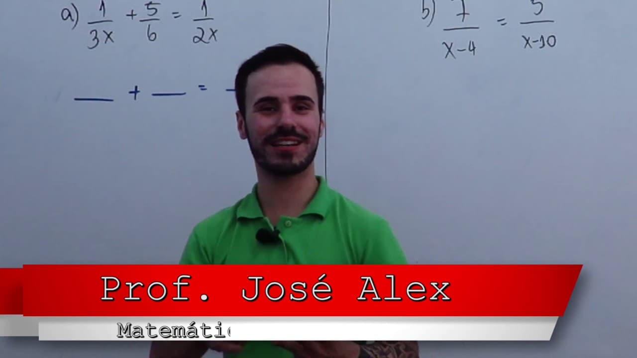 Thumbnail: Matemática - Equações Fracionárias