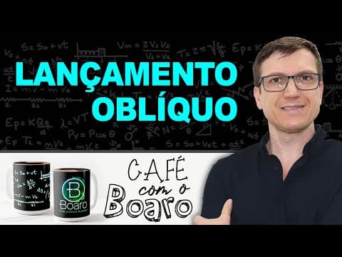 Thumbnail da aula: LANÇAMENTO OBLÍQUO - Cinemática - EXERCÍCIOS para REVISÃO de FÍSICA - EXC062