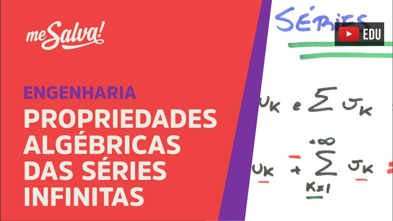 Thumbnail: Me Salva! SER11 - Propriedades algébricas das séries infinitas