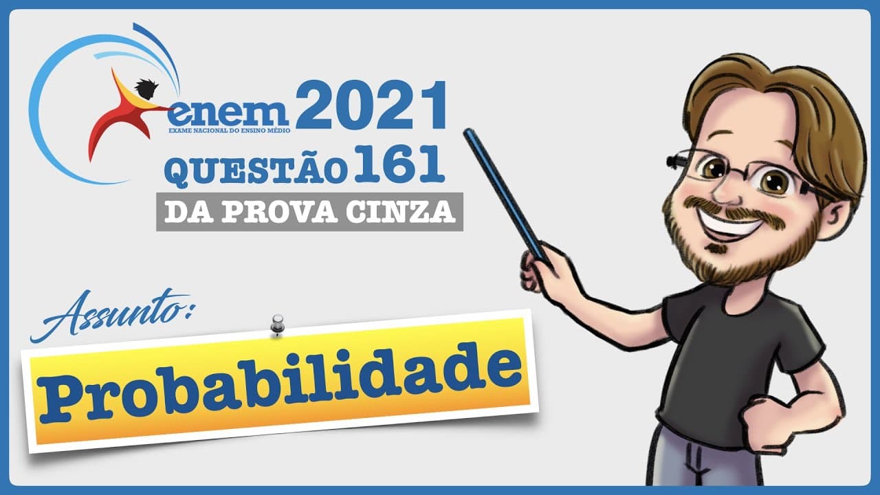 Thumbnail: ENEM 2021 || Probabilidade || O organizador de uma competição de lançamento de dardos pretende