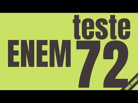 Thumbnail da aula: História no ENEM: q. 72