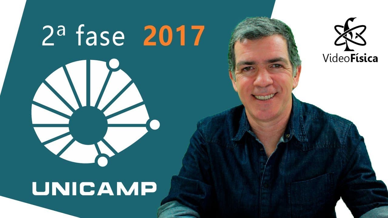 Thumbnail: Unicamp 2017 2ª fase - Resolução de Física ► Prof Pinguim